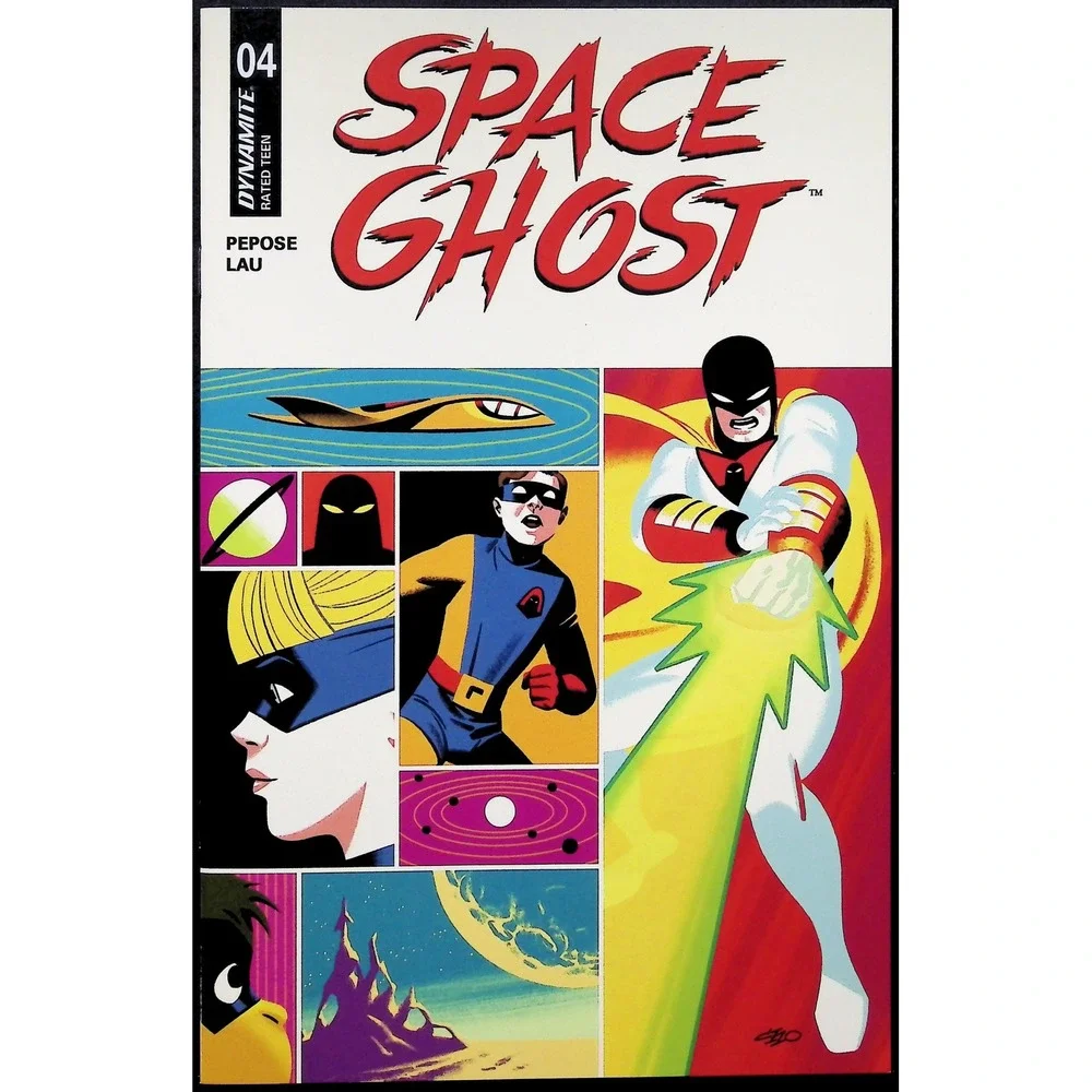 Space Ghost Comic Book Lot #1-2 9-10 12 Vol 2 1-2 4 Annual‎ #1 Dynamite 7x Lot